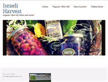 Tablet Screenshot of israeliharvest.com